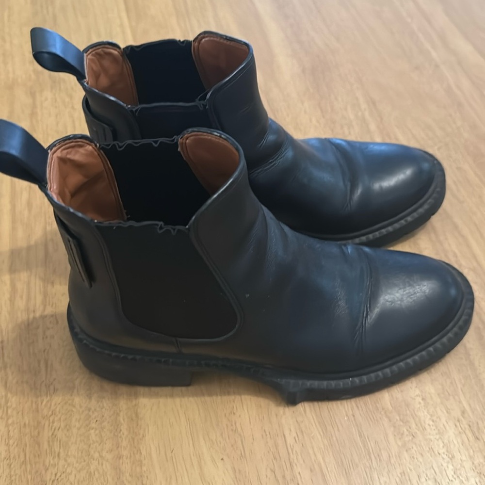 Coach black boots